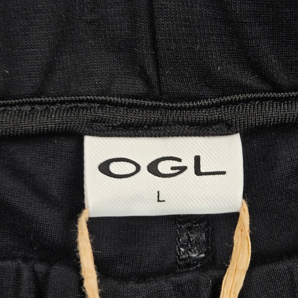 NEW OGL Move Wide Leg Pants Womens Large Black Bamboo Blend Lounge Yoga - Picture 3 of 9